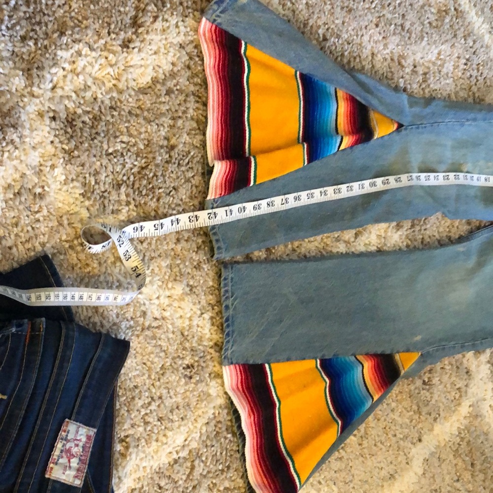 Bellbottoms  Serape True Religion 🎉🎉🎉🥰 - Picture 3 of 8